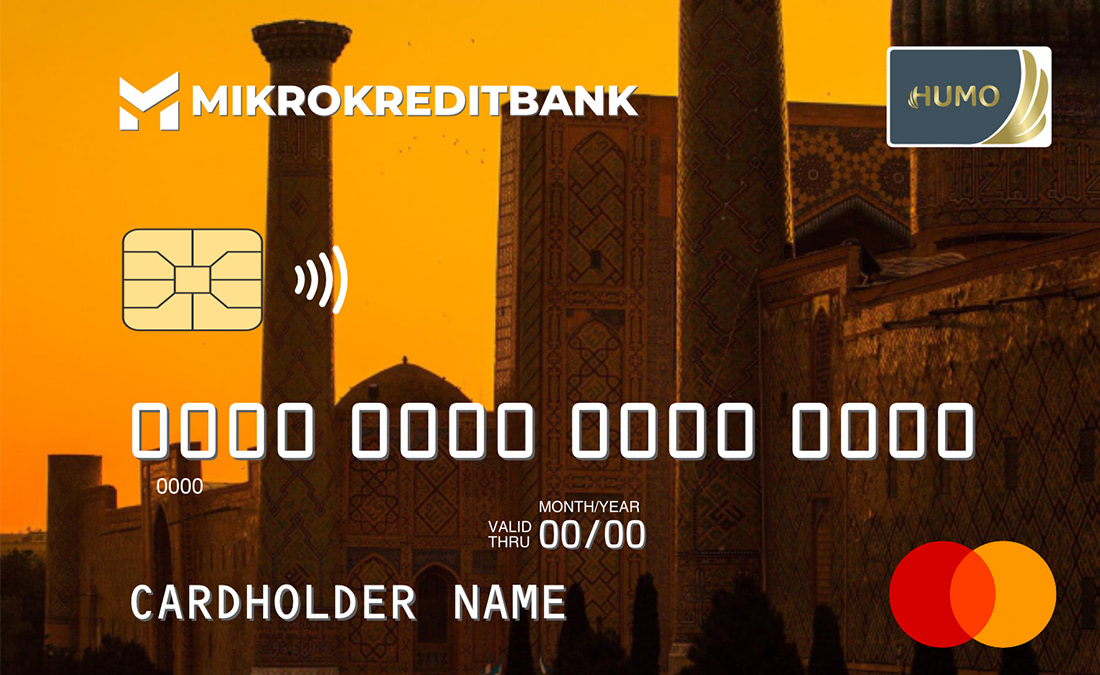 HUMO MASTERCARD Kartasi MKBank Bank Uz