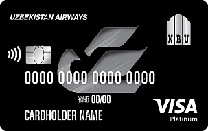 Кобренд карта НБУ-НАК "Visa Platinum" (USD)/(UZS)