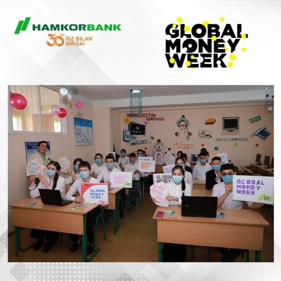 Hamkorbank продолжает проводить мероприятия по повышению финансовой грамотности детей