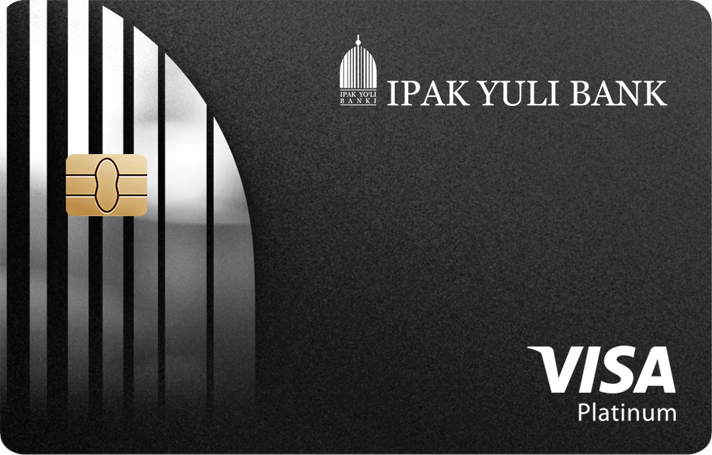 I bank uz. Ипак йули банк. Ipak Yuli Bank карта. Ипак йули лого. Visa Platinum Card.