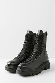 Высокие ботинки на шнуровке Nero Giardini - цена 20590 ₽ купить в интернет-магазине СТОКМАНН в Москве
