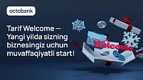 Yangi yilni Octobankning Welcome tarifi bilan kutib oling — maksimal nazorat, minimal komissiyalar