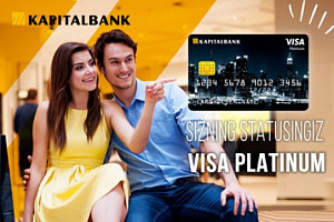 Visa Platinum - qulay sayohatlar dunyosi portali.