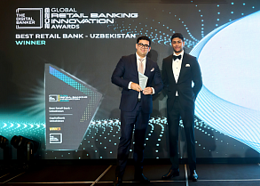 The Digital Banker versiyasi bo‘yicha “Kapitalbank” ATB O‘zbekistondagi "Eng yaxshi chakana bank" nominatsiyasini oldi