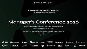 Central Asian Fintech Association (CAFA) Toshkent shahrida bo‘lib o‘tadigan menejerlar va IT yetakchilari uchun eng muhim tadbirlardan biri — Manager’s Conference 2026 tadbirining hamkori va ishtirokchisi sifatida qatnashadi