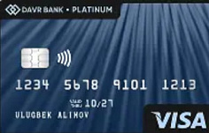 "VISA Platinum" kartasi
