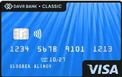 "VISA Classic" kartasi