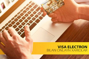 ATB "Kapitalbank" da Visa Electron kartasini BEPUL oching